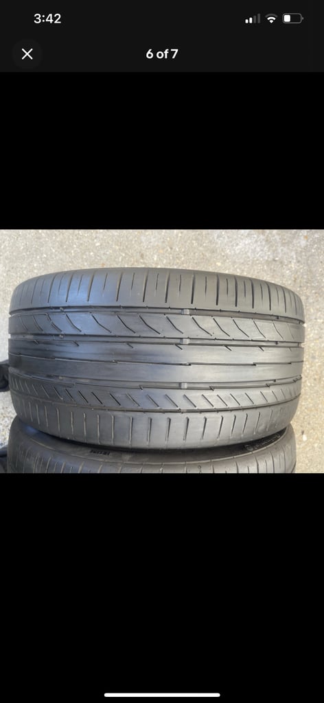 Continental SSR RF run-flat  X2 255/35/19 