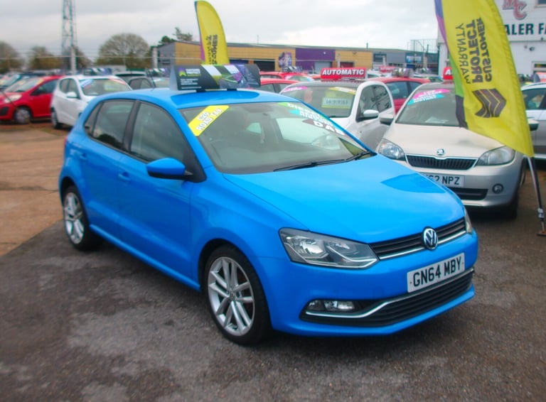 2014 Volkswagen Polo 1.4 TDI BlueMotion Tech SEL Hatchback 5dr Diesel Manual