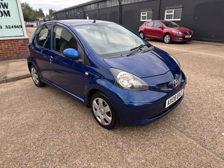 2008 Toyota AYGO 1.0 VVT-i Blue Euro 4 5dr HATCHBACK Petrol Manual