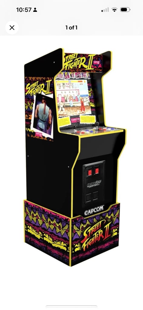 Street Fighter 2 12-in-1 Capcom  Legacy Edition Arcade Machine Arcade1UP 