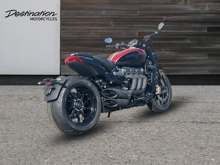 2025 Triumph Rocket 3 R STORM Petrol black 6 Speed