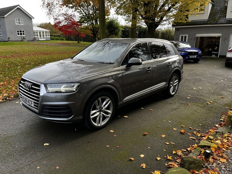 Audi Q7 3.0 Tdi Quattro S Line,Grey,black lth,virtual dash,headup,dvd,FSH