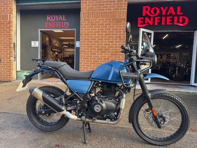 2024 ROYAL ENFIELD HIMALAYAN 411CC E5 BLUE USED