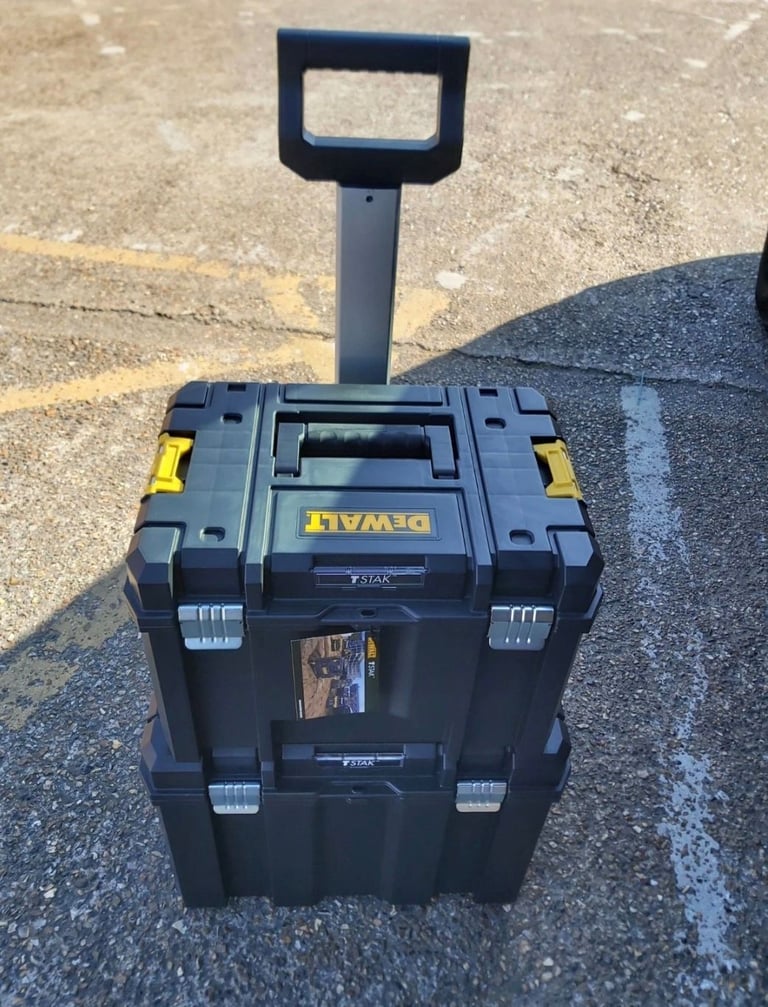 Dewalt TSTAK 2 in 1 Tool Box Set 