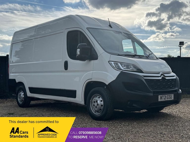 2021 Citroen Relay 2.2 Relay 35 L2H2 Enterprise Blue HDi S/S Panel Van Diesel Manual