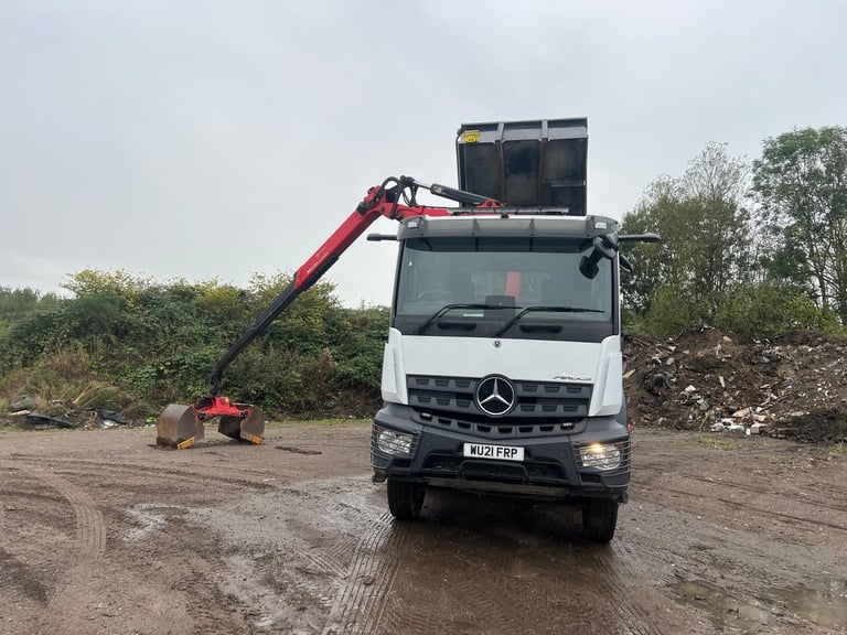 Mercedes-Benz Arocs 3240 8X4 TIPPER GRAB , CHOICE ...WATCH VIDEO