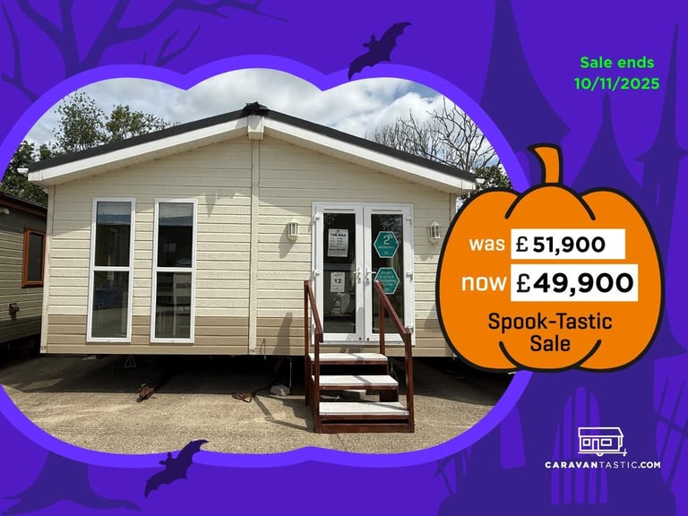 2 Bed Prestige Twin Lodge – DG, CH, Bath - Off Site, Private Land, Self Build