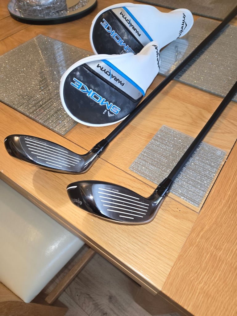 Callaway ai smoke 4 and 5 hybrids regular flex 