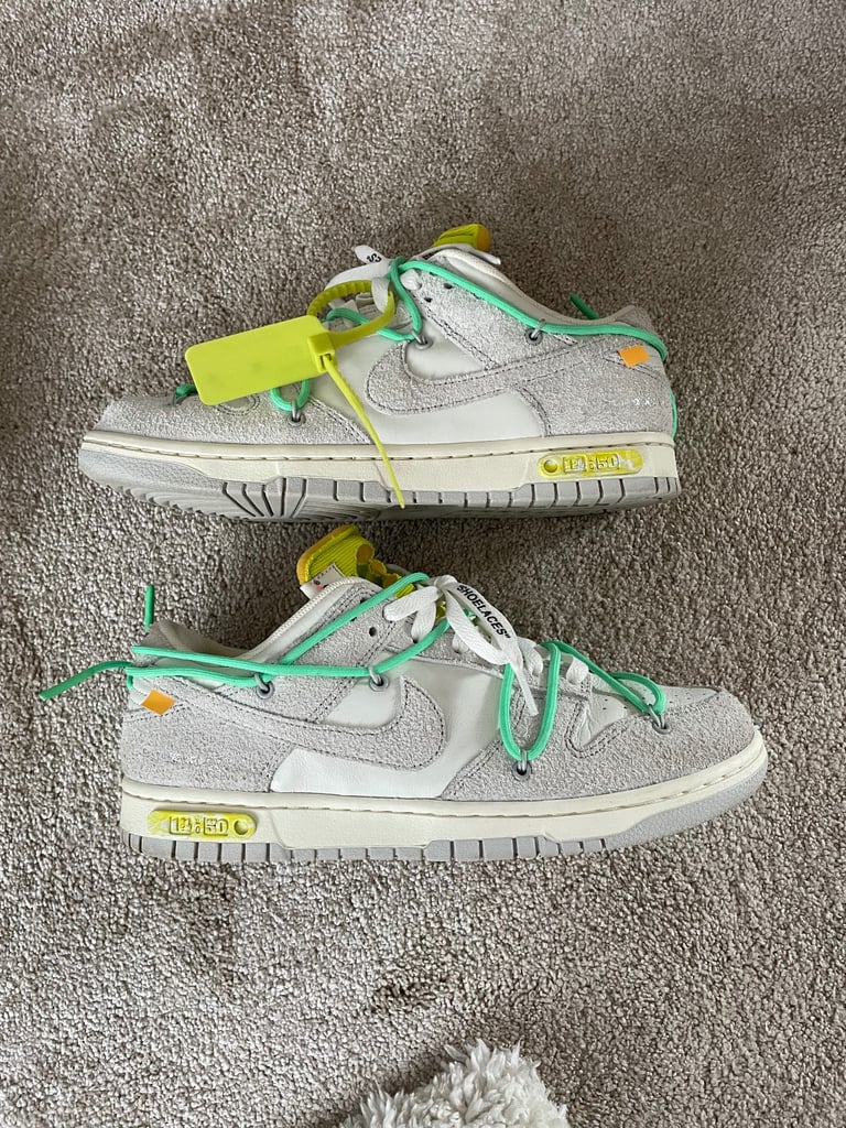 Nike dunk off-white 100% authentic og box 