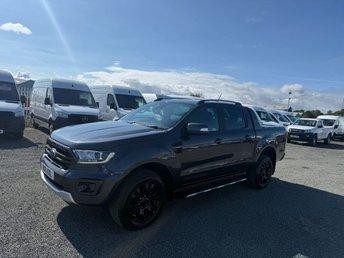 2021 ON 21 PLATE FORD RANGER WILDTRACK 4X4 TDCI 210BHP AUTO DOUBLE CAB 74K ULEZ 