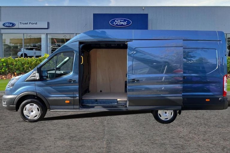 2025 Ford Transit 350 Trend L4 H3 ELWB High Roof RWD 2.0 EcoBlue 165ps DAP, PLY LINED, BLUETO Pan...