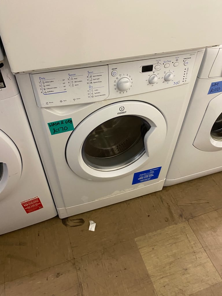 image for ♻️WHITE INDESIT WASHER DRYER COMBI
