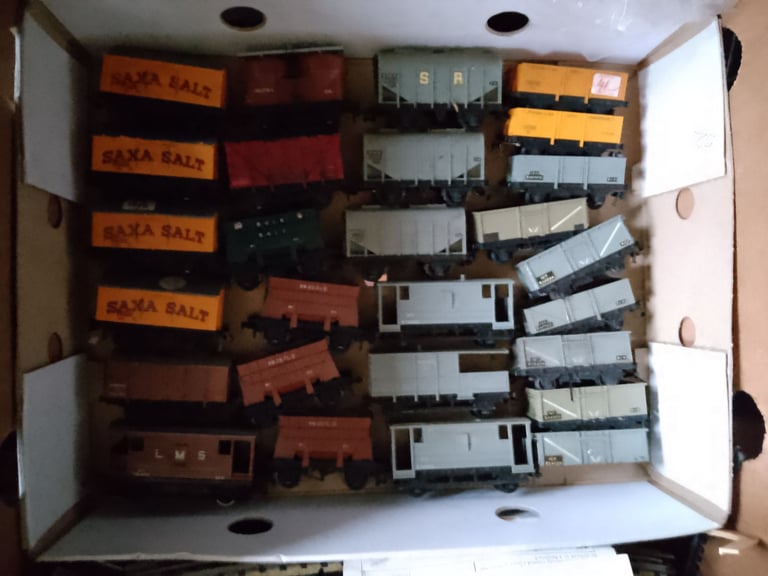 image for Large box of Hornby railway 🚂 items.