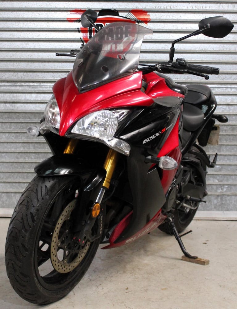 2018 18 SUZUKI GSX-S1000F GSXS 1000 F ABS RED BLACK HPI CLEAR 21K NEW MOT 