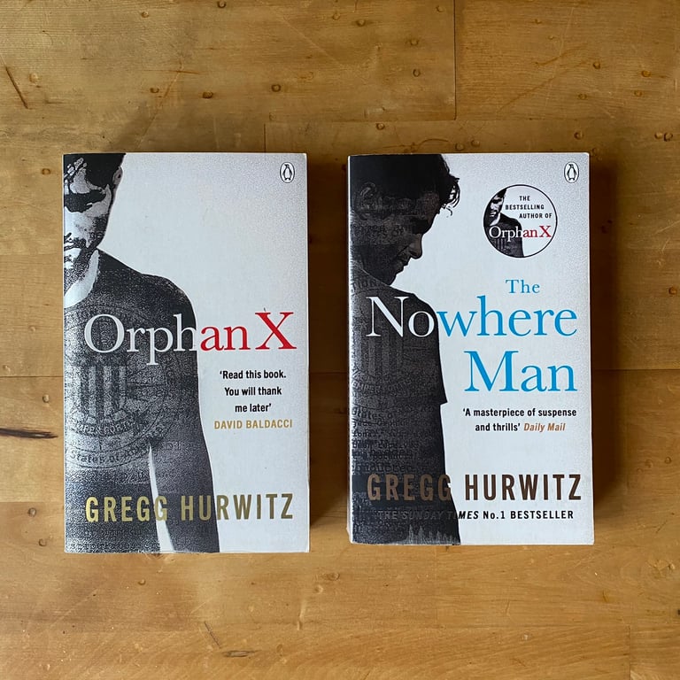 An Orphan X Thriller #1 and #2 - By Gregg Hurwitz