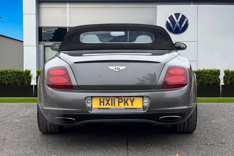 2011 Bentley Continental 6.0 FlexFuel GTC Supersports Auto 4WD Euro 5 2dr Convertible PETROL/ALCO...