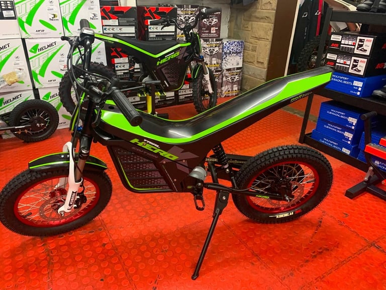 image for KUBERG ELECTRIC TRIALS HERO OFF ROAD BIKE AGE 5-12 YEARS 