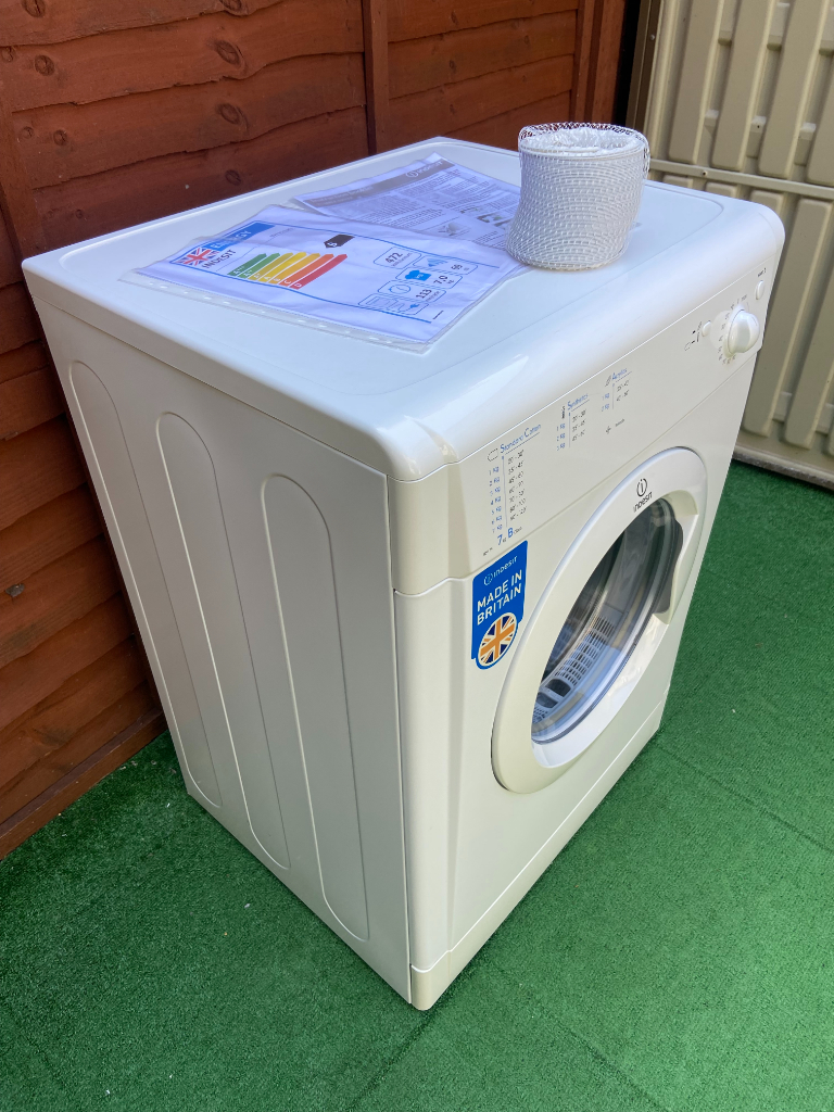 Indesit Vented Tumble Dryer, 7Kg Load, Like a new. Free delivery in Bristol.