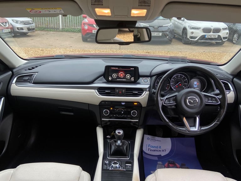 2017 Mazda Mazda6 2.2 SKYACTIV-D Sport Nav Euro 6 (s/s) 4dr SALOON Diesel Manual