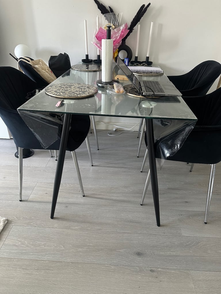 image for Beautiful Glass table 