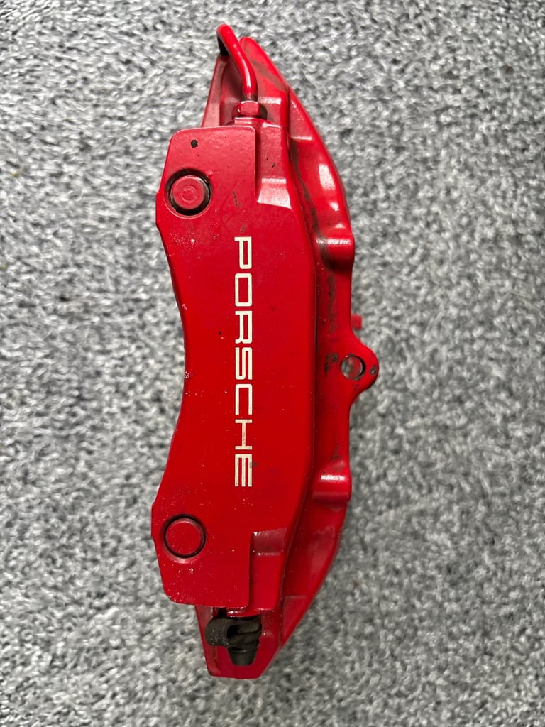 image for Genuine Porsche red brake calipers 