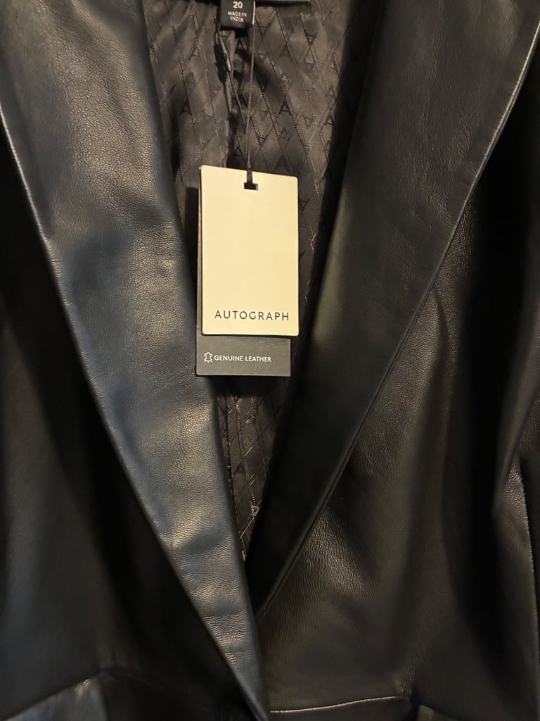 Autograph ladies leather jacket 
