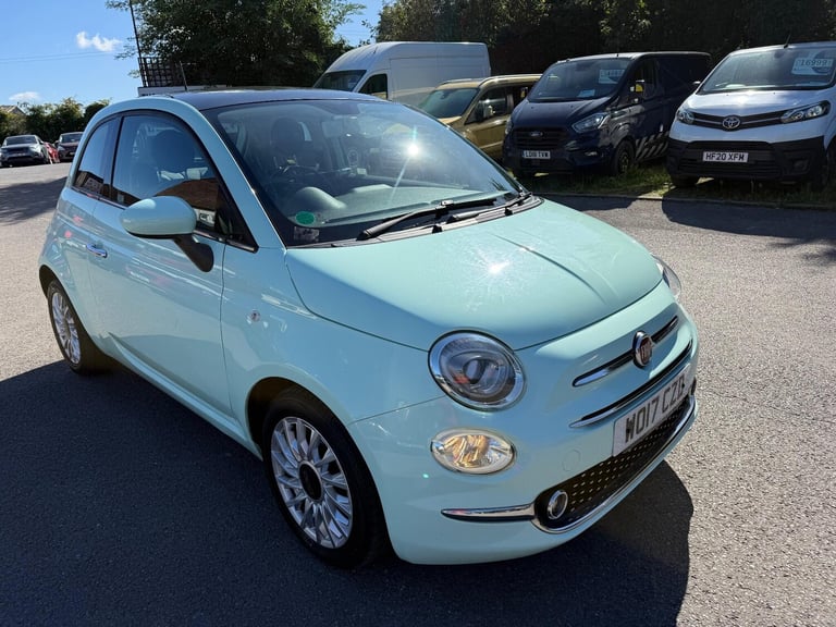 image for 2017 Fiat 500 1.2 Lounge Euro 6 (s/s) 3dr HATCHBACK Petrol Manual