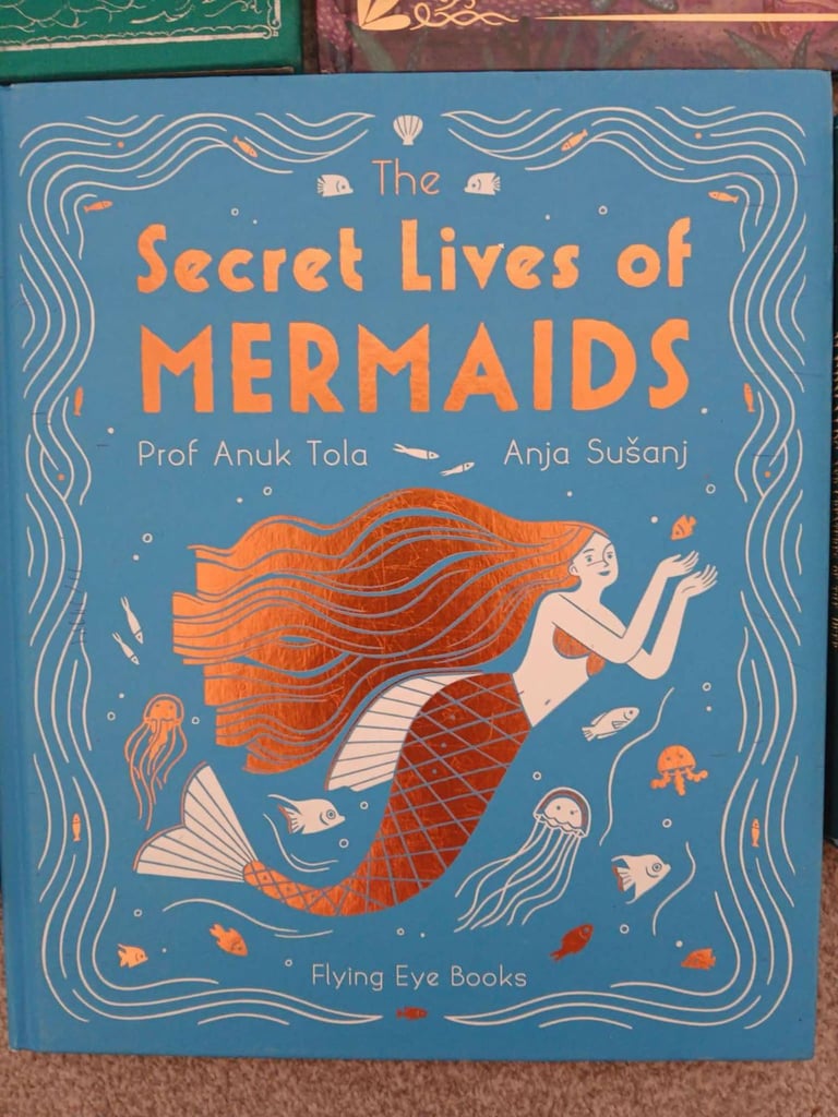 Bundle of 8 hardback mermaid books