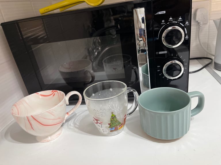 Set of 3 Decorative Mugs