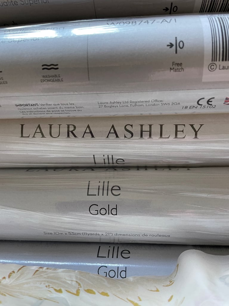 Laura Ashley wallpaper