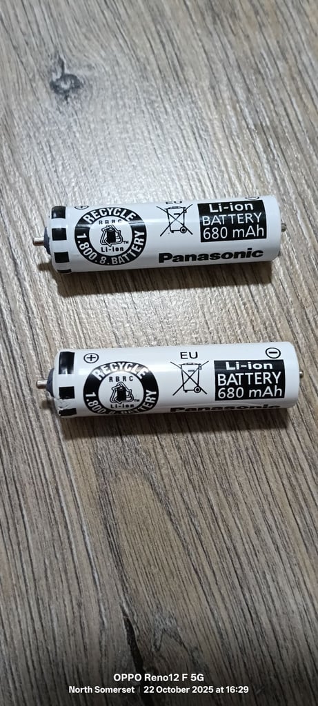 image for Rechargeable battery for shavers