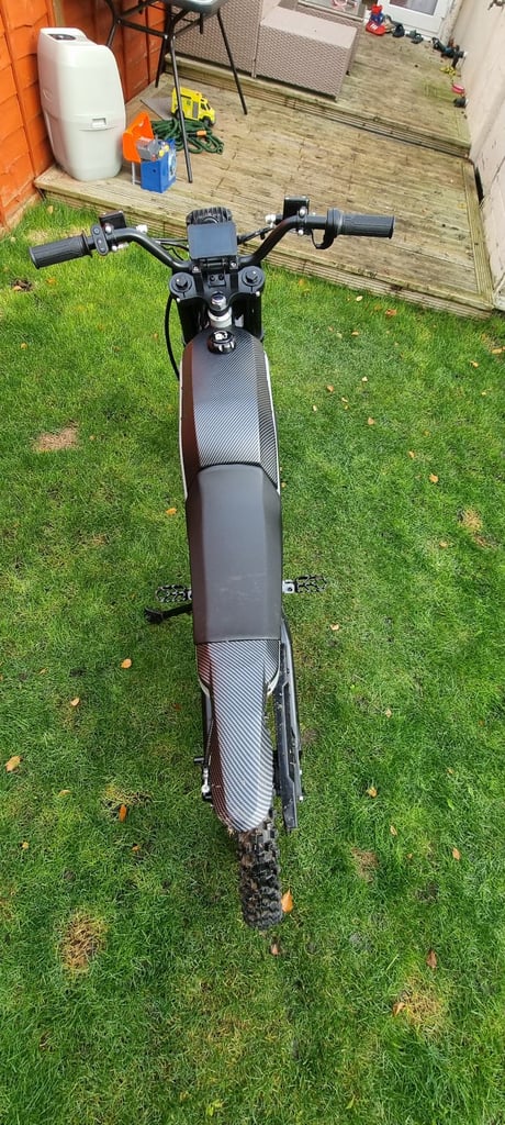 Hardly used electric dirt bike 2500W 