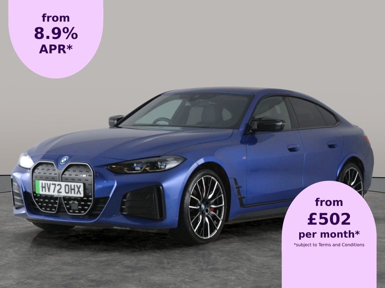 image for 2022 BMW i4 M50 83.9kWh Gran Coupe 5dr Electric Auto 4WD (544 ps) - TECH PACK - LEATHER Hatchback...