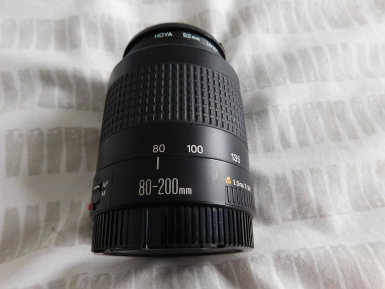 image for CANON EF ZOOM LENS 80-200MM  4.5 - 5.6 II MACRO LENS - JAPAN - 52MM DIA