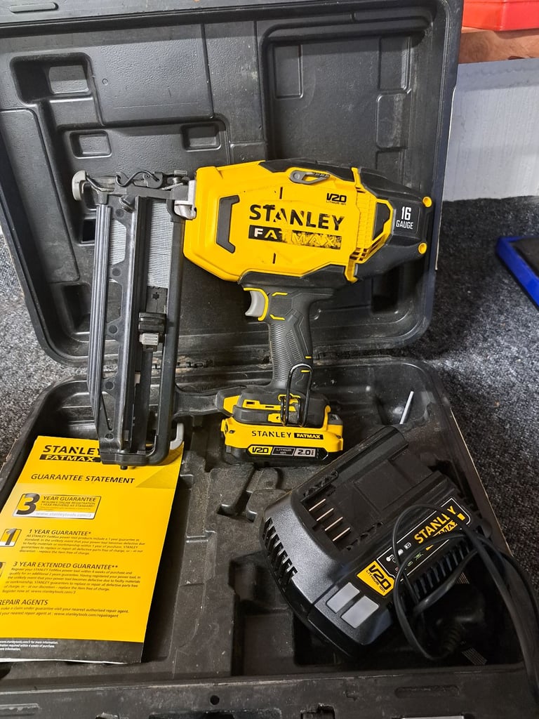 Stanley fatmax V20 nail gun