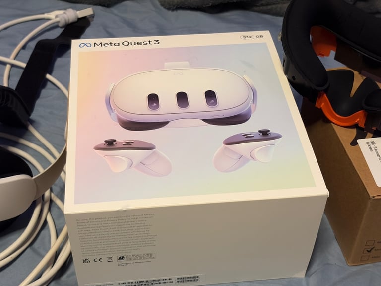 Meta Quest 3 - 512gb + Accessory Bundle - Excellent Condition Used