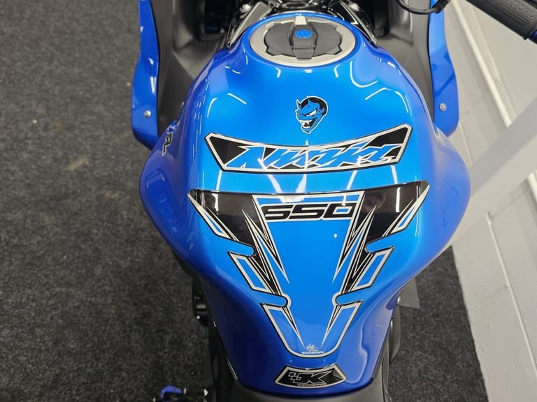 KAWASAKI NINJA 650 ** BLACK WIDOW - CRASH PROTECTORS - JUNE 26 MOT **