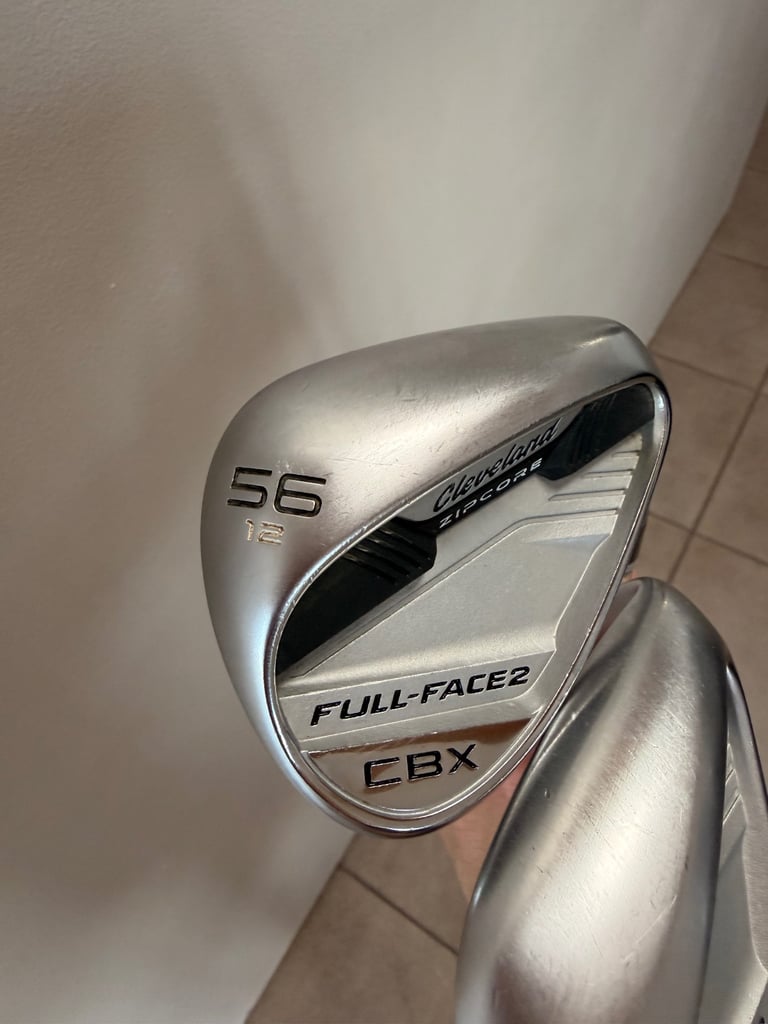 Cleveland Zipcore CBX wedge set 56 degree and 60 degree full face