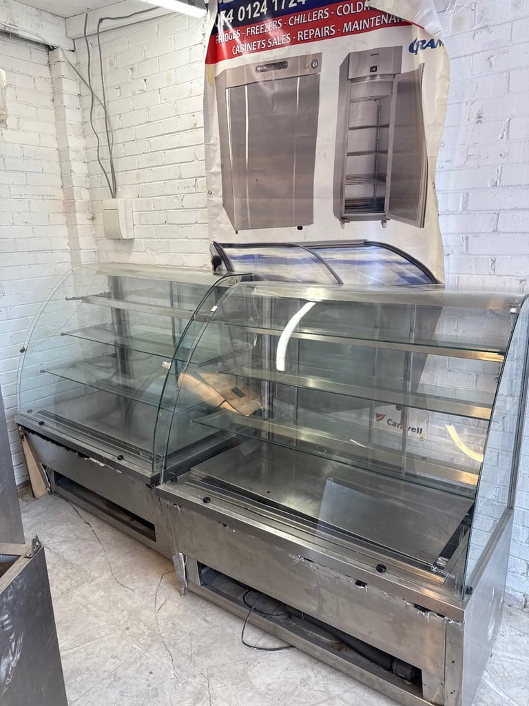 Cake fridge desert fridge display cafe shop restaurant takeaway 