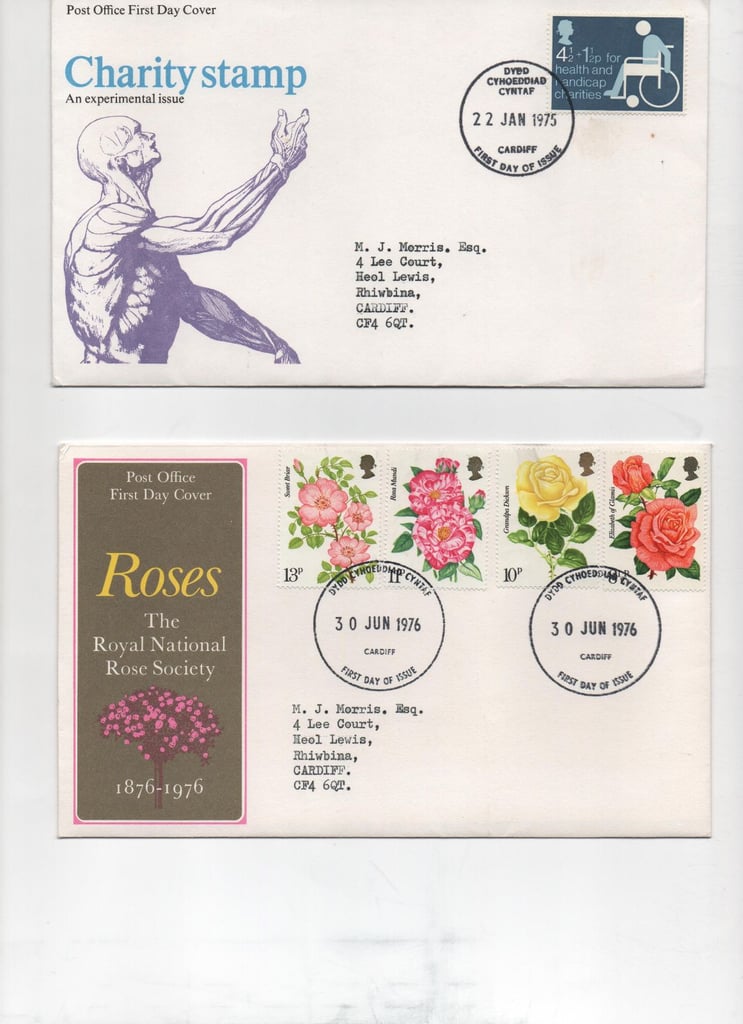 120 Wales first day covers