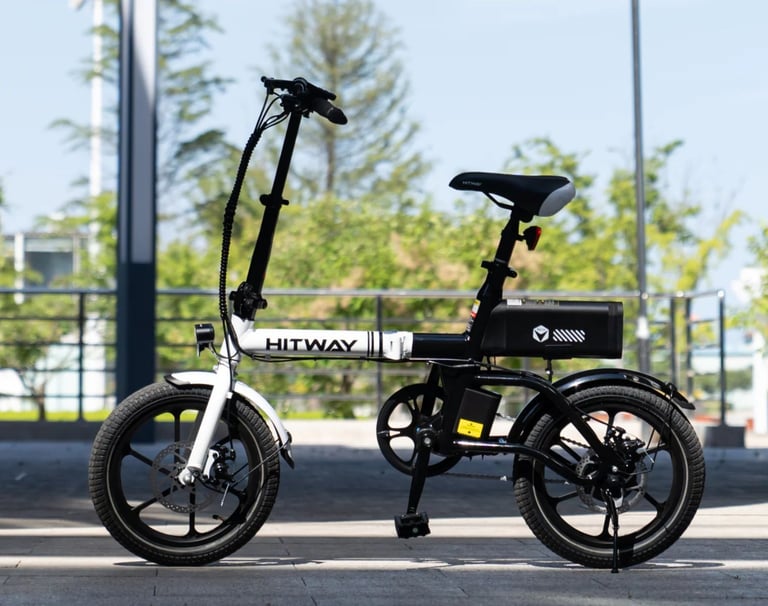 Brand new Hitway BK35S 16" Electric Bike 250W 36V 10.4h Folding E-Bike City Bicycle 70km range