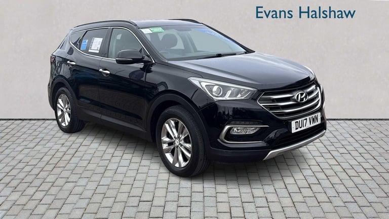 2017 Hyundai Santa Fe 2.2 CRDi Blue Drive Premium 5dr Auto [7 Seats] SUV Diesel Automatic