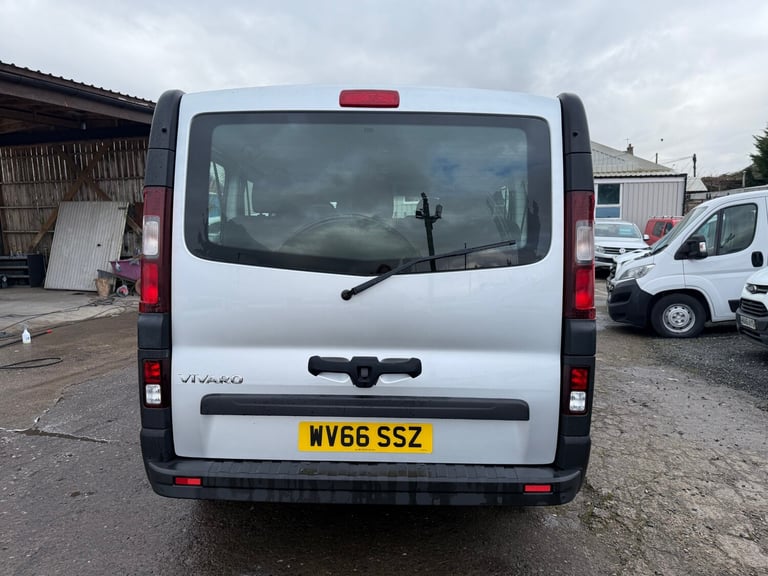 2016 Vauxhall Vivaro 2900 1.6CDTI 95PS ecoFLEX H1 Combi 9 Seat MPV Diesel Manual