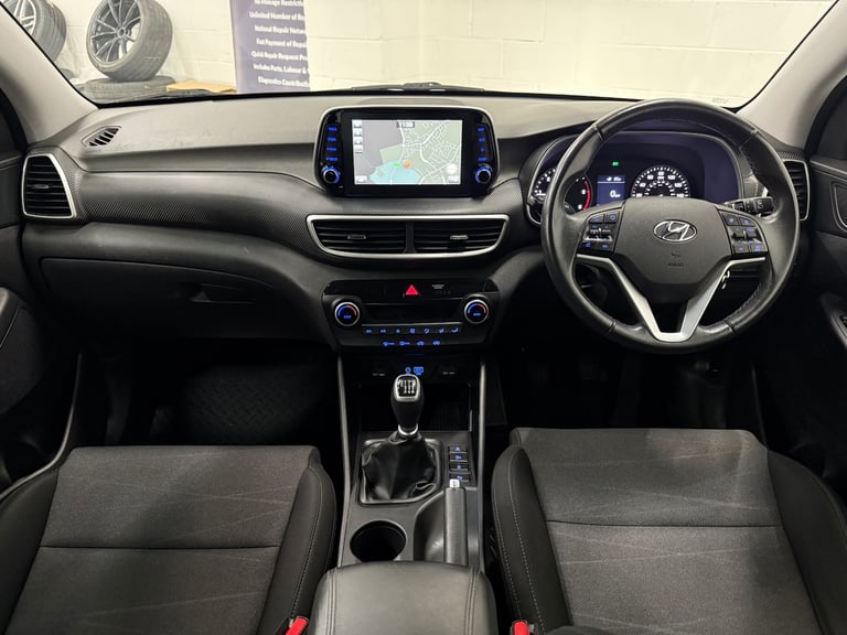 2018 68 HYUNDAI TUCSON 1.6 SE NAV CRDI 2WD MANUAL DIESEL WHITE EURO 6