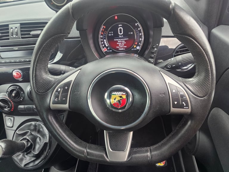 2015 Abarth 595 1.4 T-Jet 140 Trofeo 3dr HATCHBACK Petrol Manual
