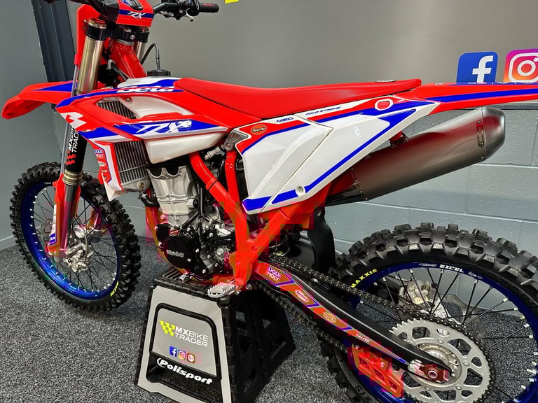 2025 BETA RX 450 MX - ZERO HOUR UNUSED BIKE - INCLUDES VAT - CRF SXF SX FC MC KX