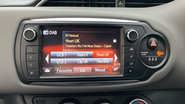 2017 Toyota Yaris 1.33 VVT-i Icon 5dr CVT Petrol Hatchback Hatchback Petrol Automatic