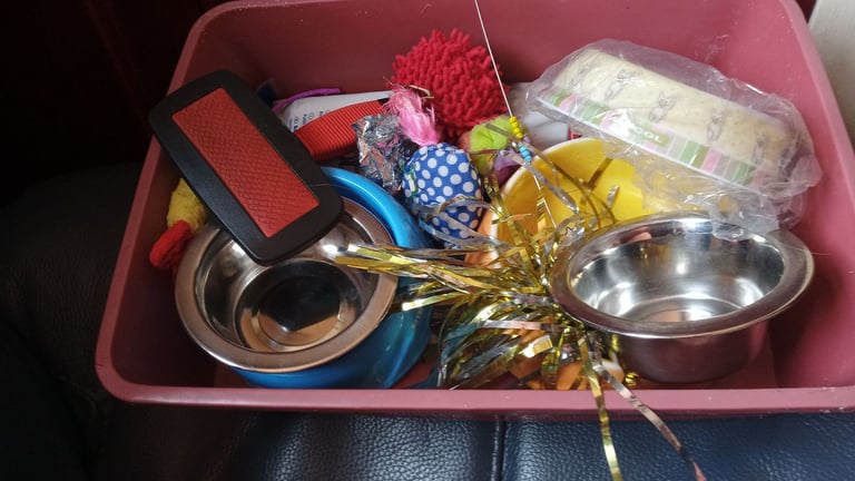 image for Bundle of cat items good condition £10