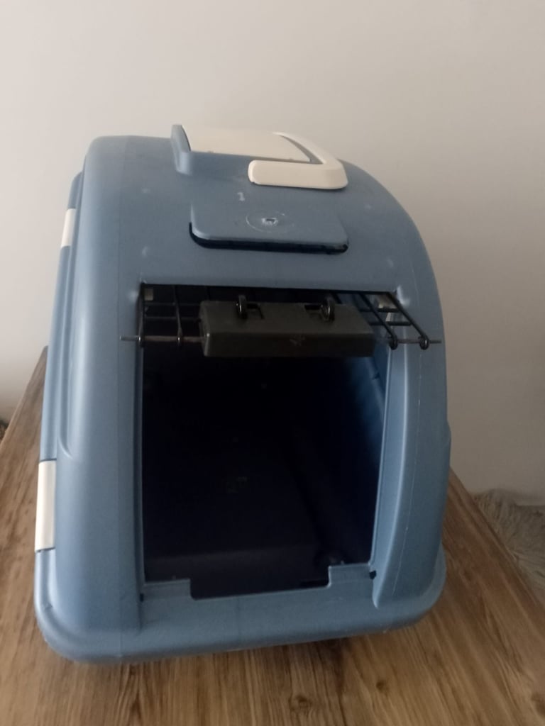 Cat travel carrier with storage 