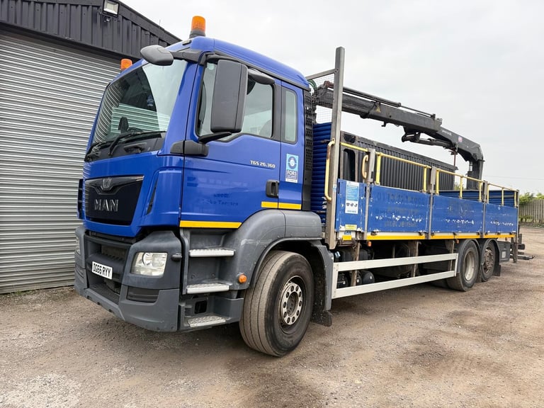 MAN ERF TG-M TGM 126.360 Dropside Brick Grab Lorry – 2016 (66)